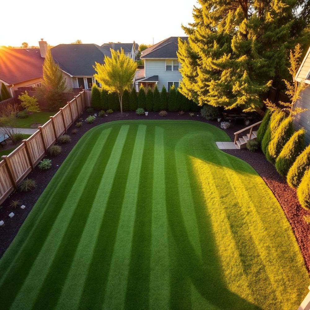 Full property, front to back